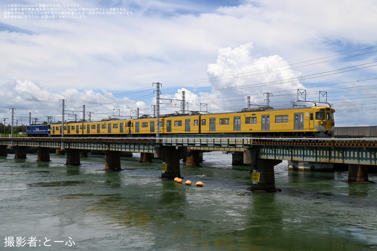 【近江】元西武2000系2417F・2419F 近江鉄道譲渡甲種輸送の拡大写真