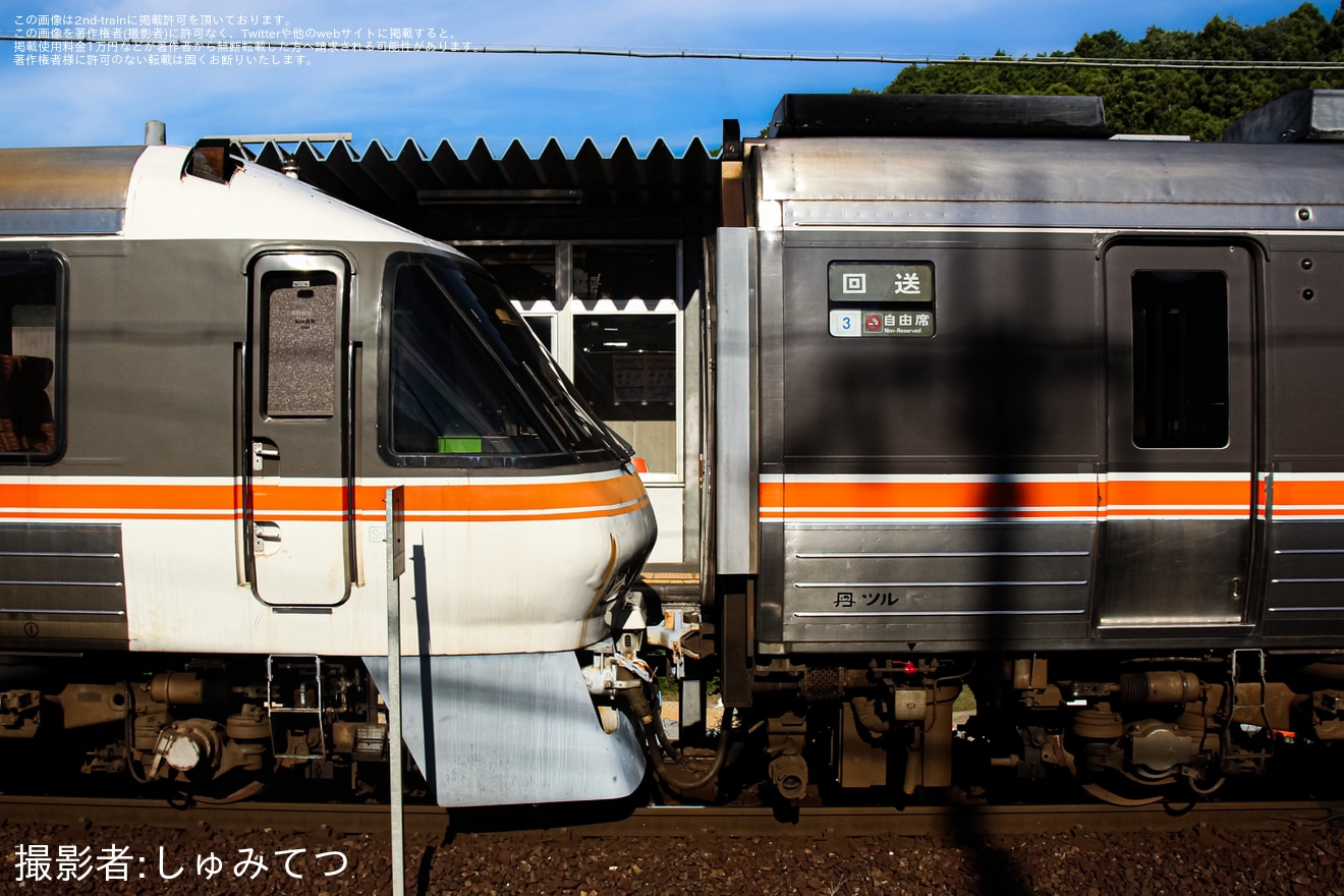 【京都丹後】キハ85-7(8504)が宮津方面から回送の拡大写真