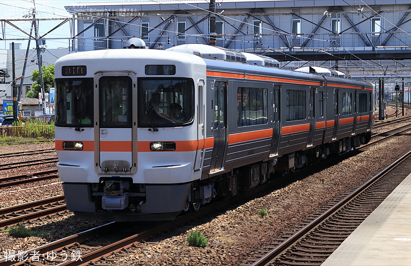 【JR海】キハ25系P1編成名古屋工場出場の拡大写真