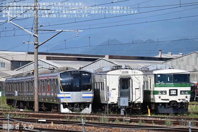 【JR東】185系B6編成が長野総合車両センターの解体線へ