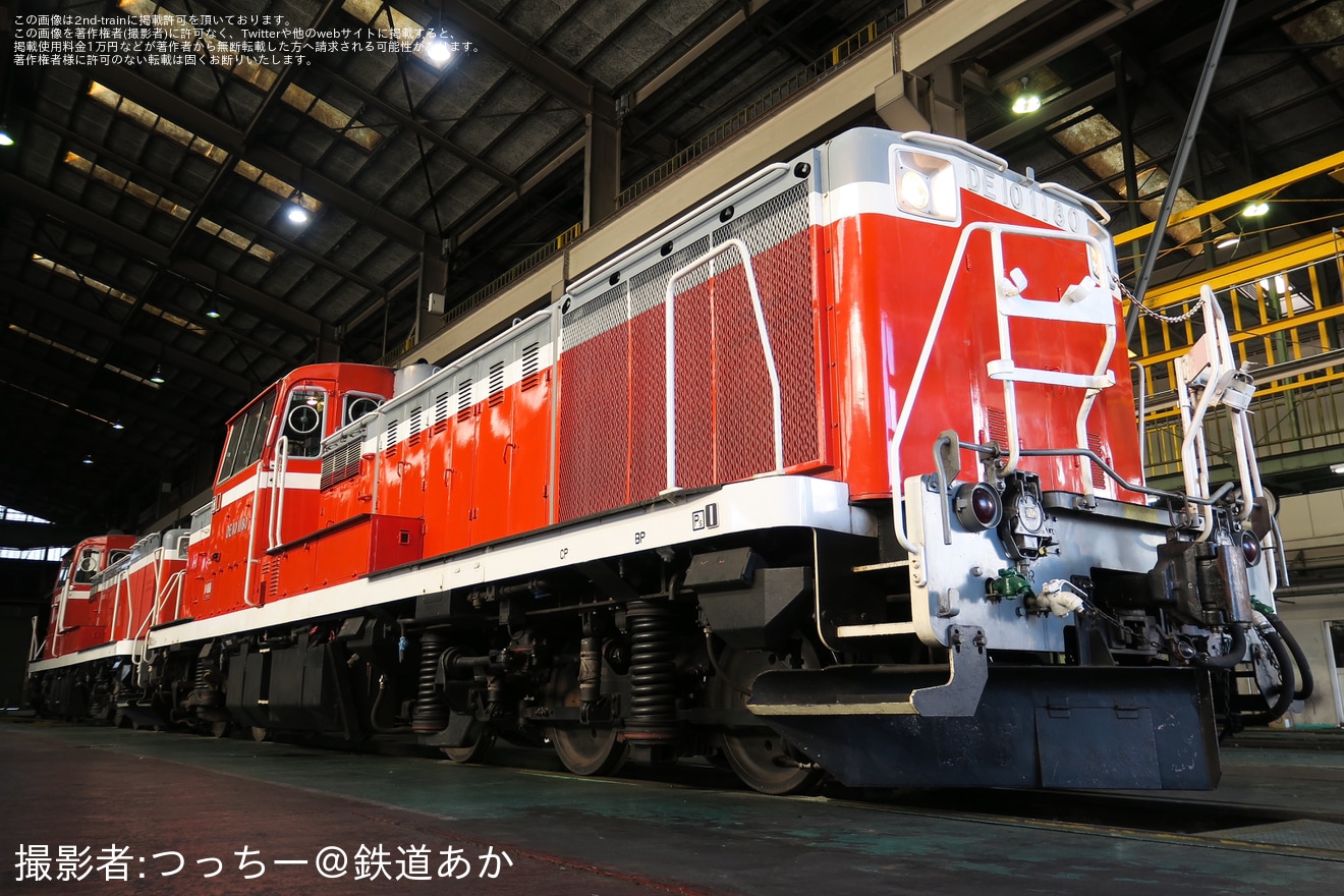 【JR東】郡山総合車両センター郡山派出「DE10 1180・1649重連撮影会」開催の拡大写真