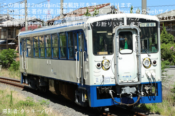 【JR四】キハ32形「鉄道ホビートレイン」が検査を終えて多度津工場出場