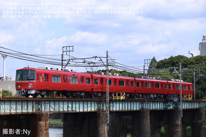 【名鉄】3500系3528F舞木検査場出場試運転 を不明で撮影した写真