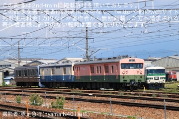 【JR東】クモヤ143-52+クモユニ143-1+クハE216-2001が構内移動