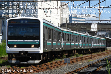 【JR東】E501系K753編成が郡山総合車両センターへ回送