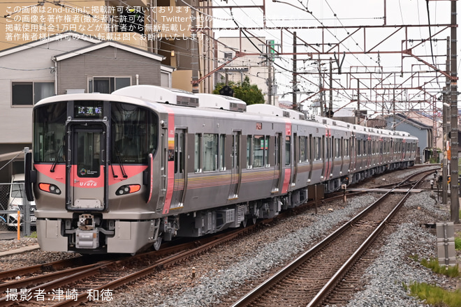 【JR西】227系R24+L34+L35編成近畿車輛出場