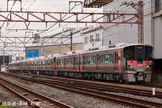 【JR西】227系R24+L34+L35編成近畿車輛出場