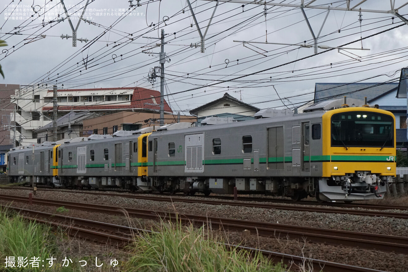 【JR東】GV-E197系三重連がE655系の露払い列車に使用の拡大写真