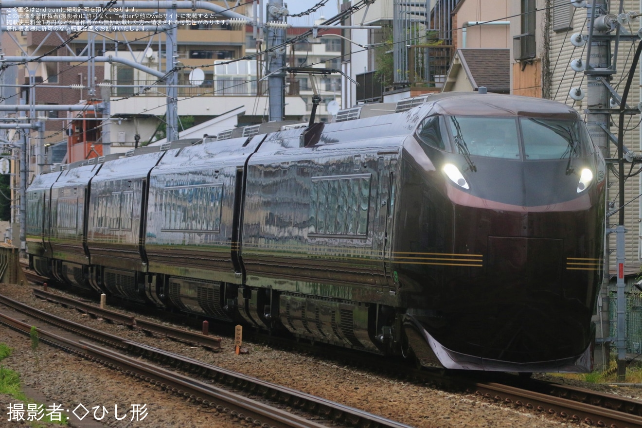JR東】E655系を使用した天皇皇后両陛下のご静養に伴うお召し列車