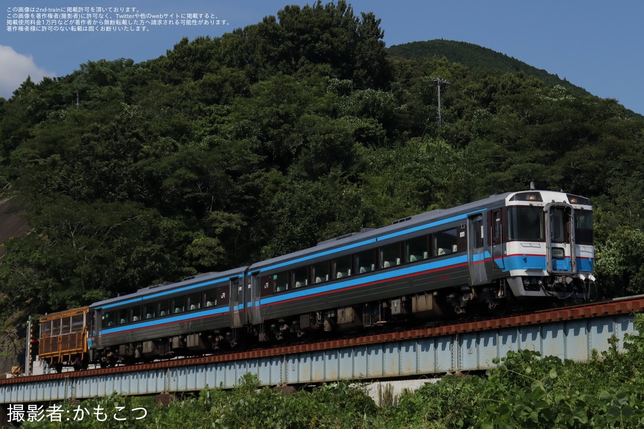 【JR四】しまんトロッココトラが宇和島へ回送の拡大写真