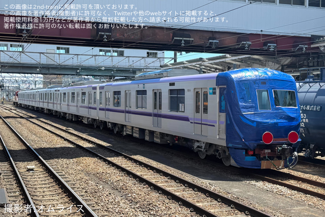 八王子駅で撮影された【メトロ】18000系18114F出場甲種輸送
