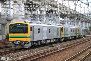 【JR東】GV-E197系TS01編成+GV-E197-102(TS03編成)が返却回送