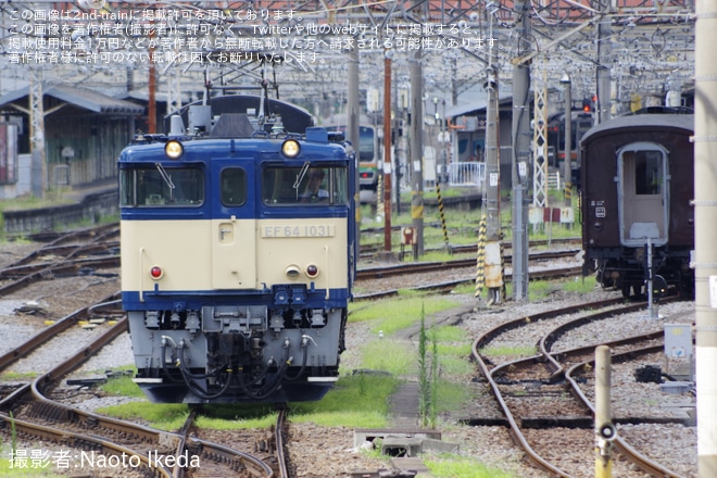 【JR東】EF64-1031が高崎へ回送を不明で撮影した写真