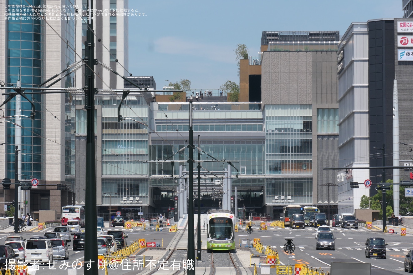 【広電】ダイヤ改正と駅前大橋ルートの開業の拡大写真