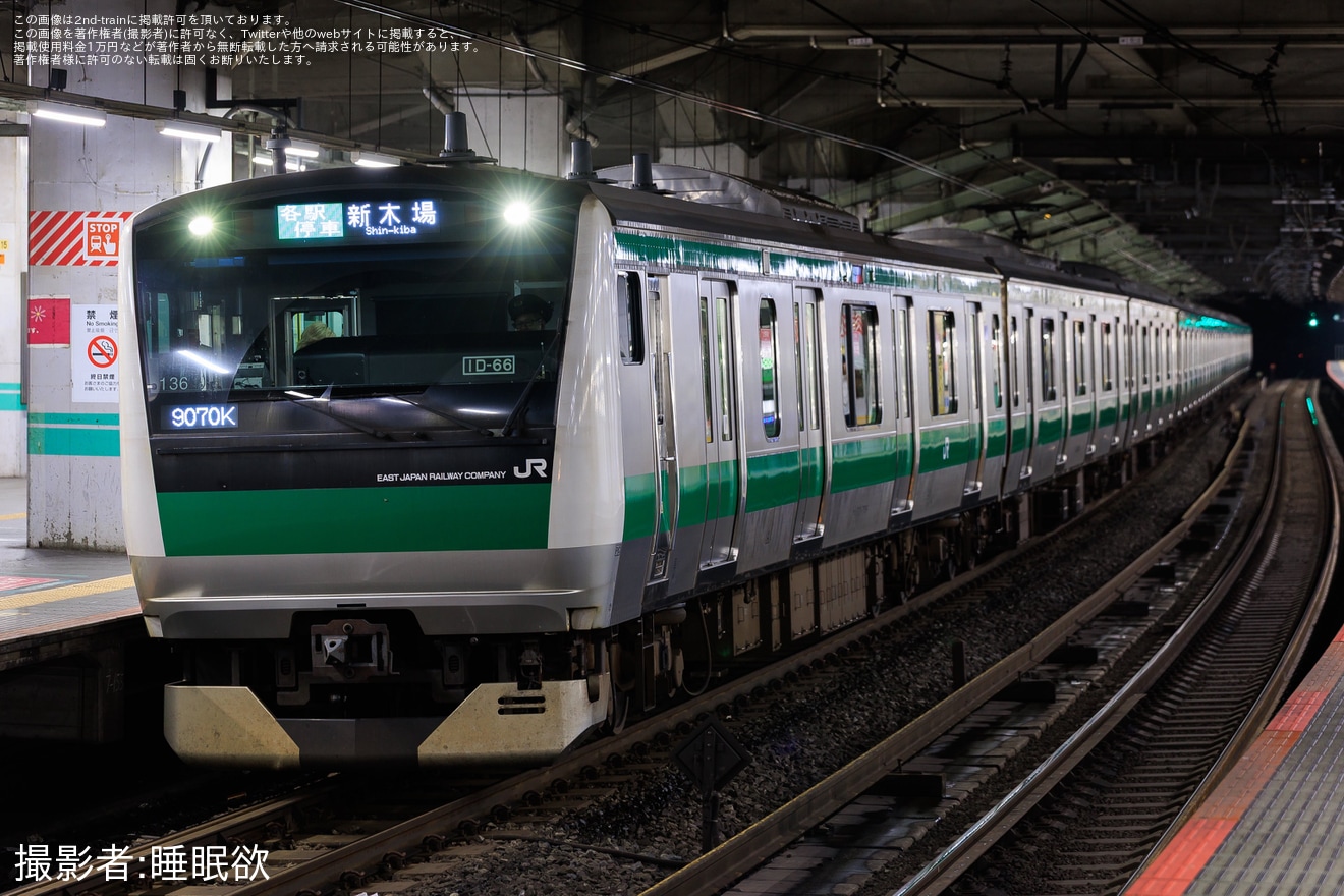 【JR東】第66回いたばし花火大会開催などに伴う臨時列車が埼京線で運転の拡大写真