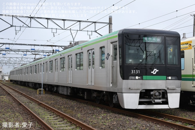 【仙台市交】1000N系01編成引退記念撮影会「地下鉄南北線車両『ありがとう撮影会』」開催を富沢車両基地で撮影した写真