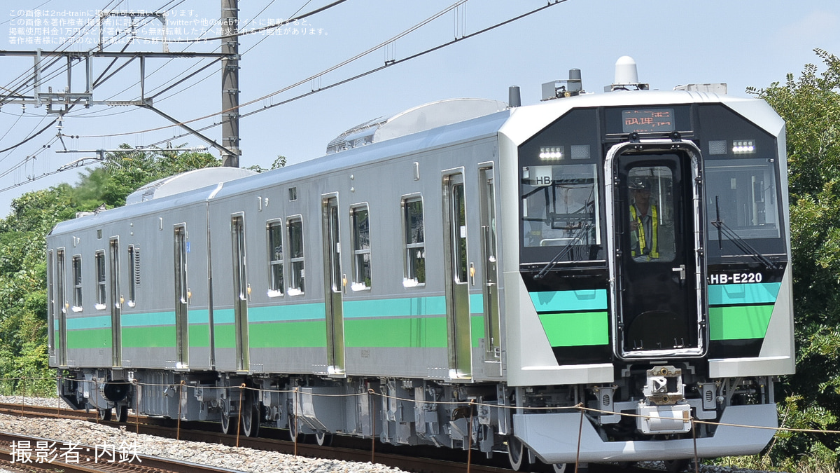 JR東】HB-E220系HB-E221-7+HB-E222-7が高崎線の本庄へ試運転 |2nd
