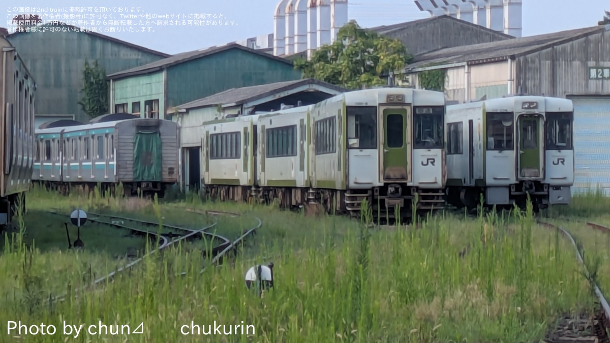 JR東】E501系K752編成とK753編成から4号車が脱車され4両編成化