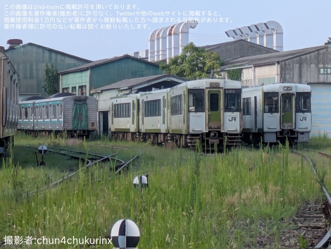 【JR東】E501系K752編成とK753編成から4号車が脱車され4両編成化