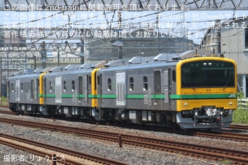 【JR東】GV-E197系TS01編成+GV-E197-102(TS03編成)が再び尾久へ