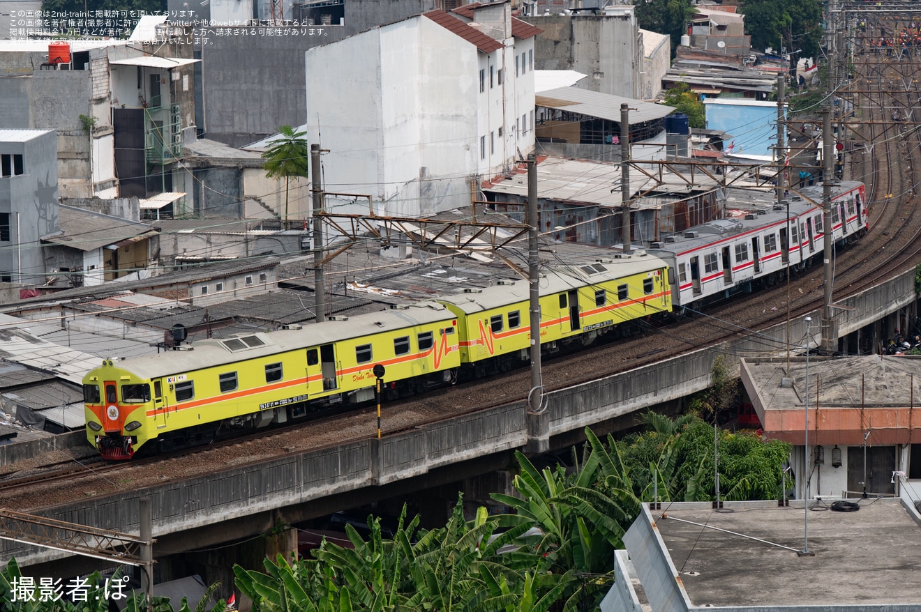 【KCI】元JR東日本の203系マト69編成脱線し救援回送の拡大写真