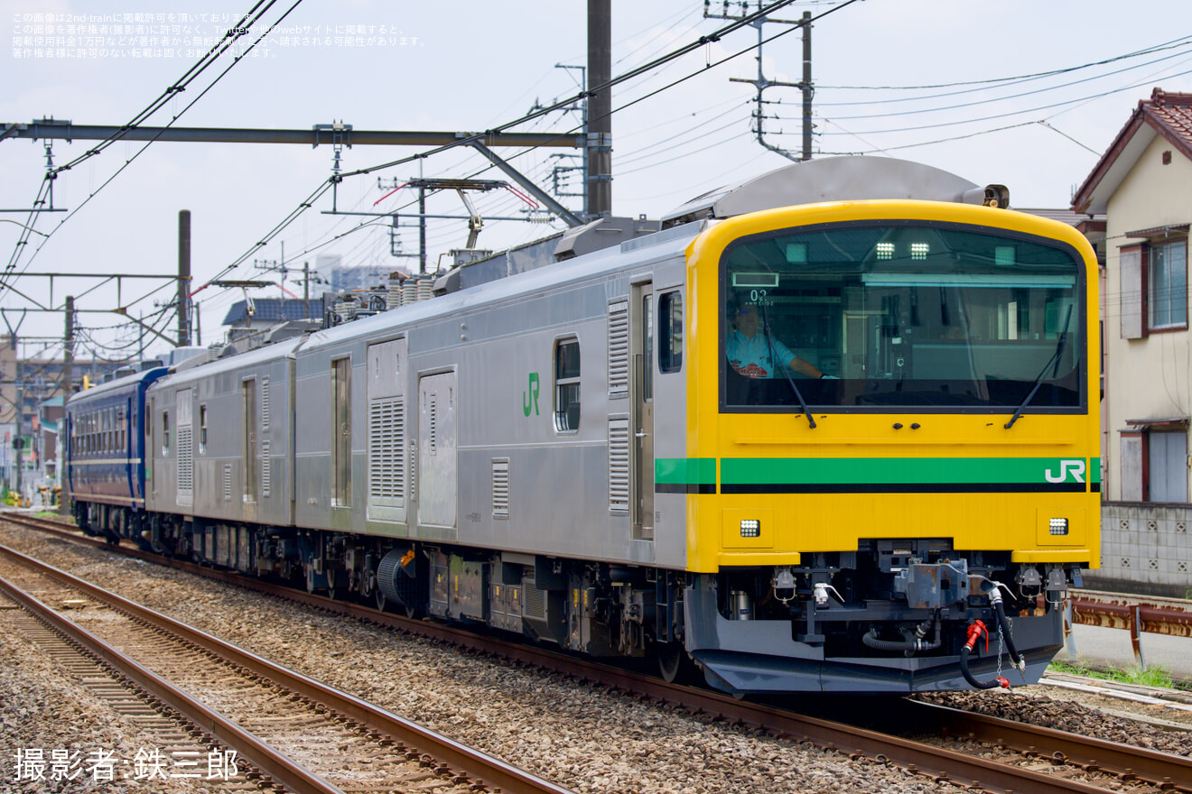 【JR東】SL伴走車オヤ12-1 返却回送の拡大写真