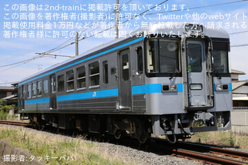 【JR四】1000形気動車1033号車が検査を終えて多度津工場出場