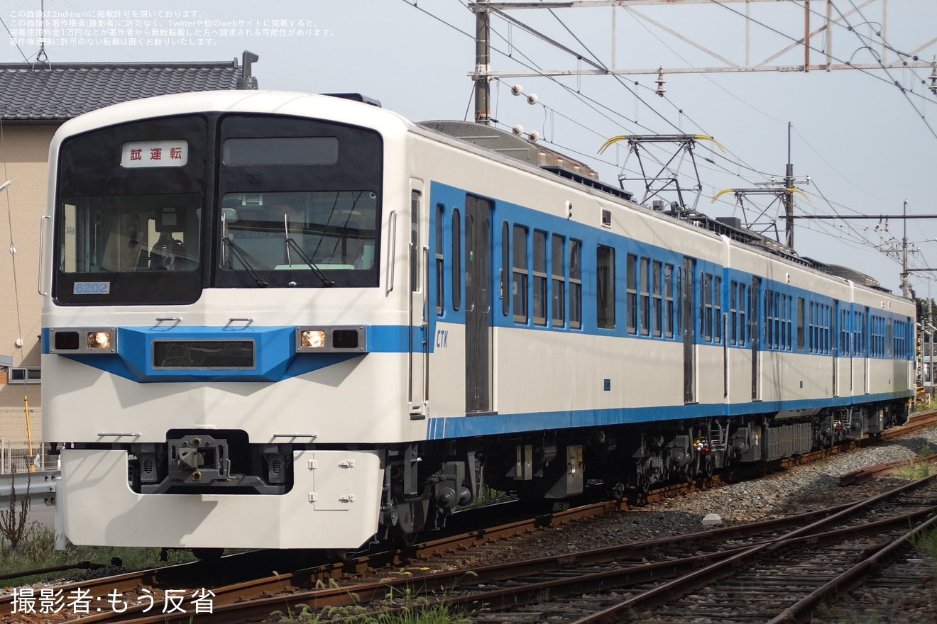 【秩鉄】6000系6002F熊谷工場出場試運転の拡大写真