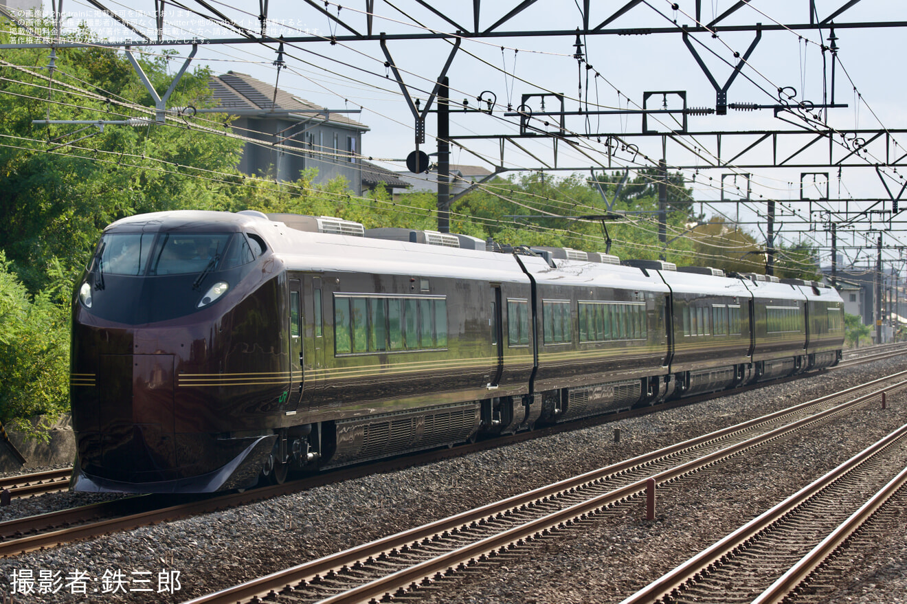 【JR東】E655系お召し列車(復路)運転の拡大写真