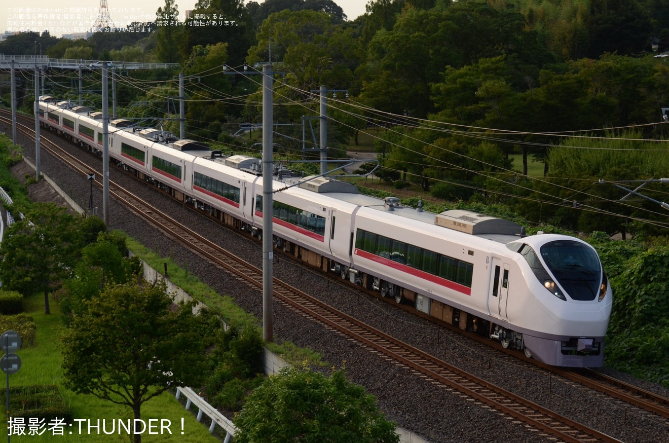 【JR東】E657系カツK15編成郡山総合車両センター出場回送の拡大写真