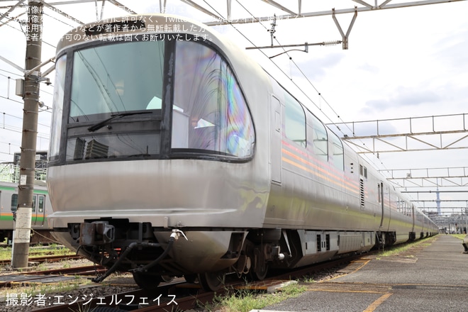 尾久駅で撮影された【JR東】「尾久駅構内カシオペア外観見学会」開催