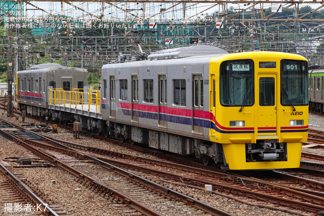 【京王】デヤ901+サヤ912+デヤ902が高幡不動へ回送