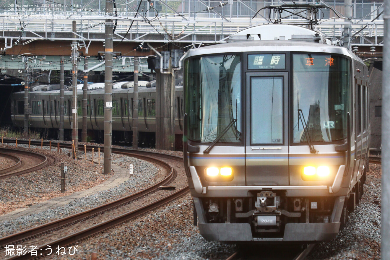【JR西】びわ湖花火大会開催に伴う臨時列車運転(2025)の拡大写真
