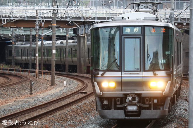 大津駅で撮影された【JR西】びわ湖花火大会開催に伴う臨時列車運転(2025)