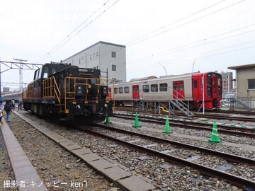 【JR九】「九州鉄道記念館「鉄道の祭典」開催でDD200-701が展示