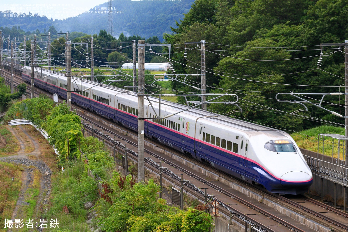 【JR東】仙台以北直通のやまびこ163号をE2系で運転の拡大写真