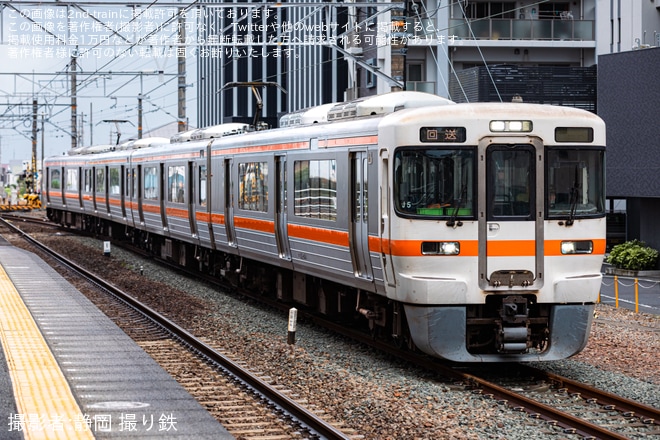 【JR海】313系J5編成が静岡車両区から臨時回送
