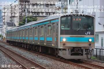 【JR西】205系NE404編成がJR大和路線の天王寺まで営業運転