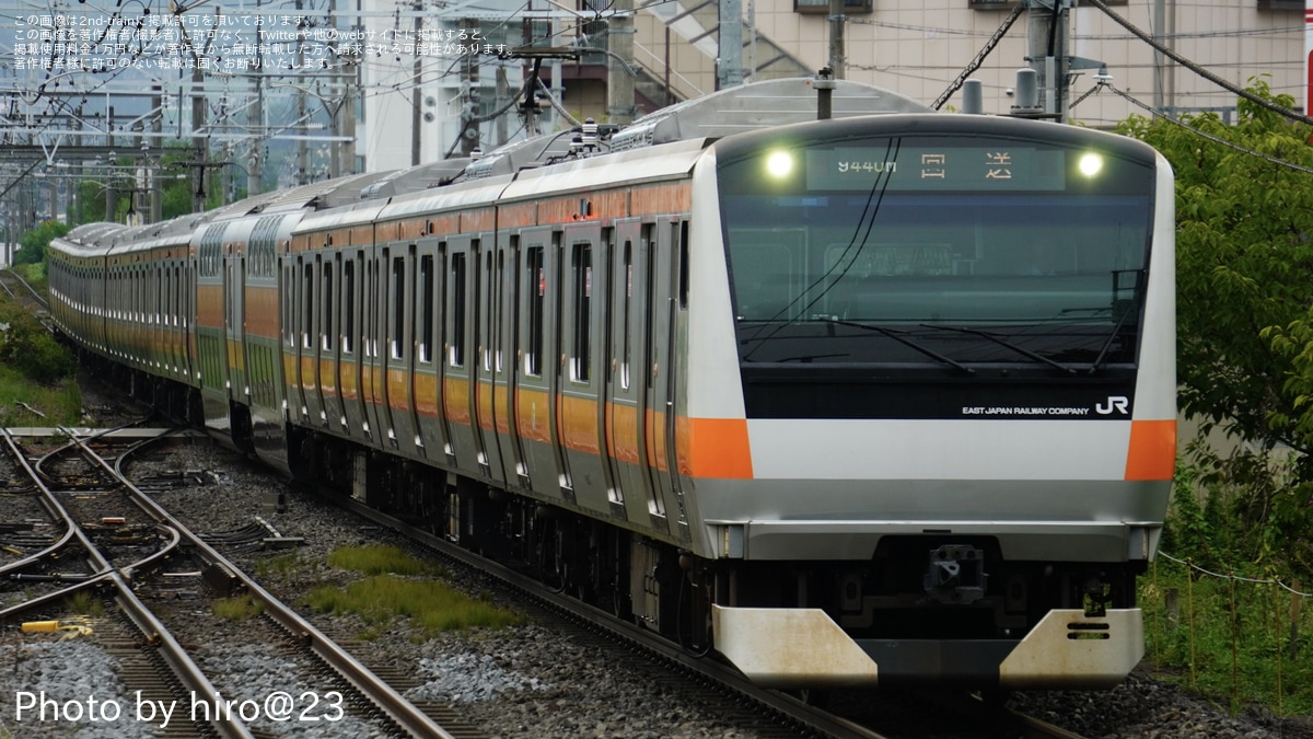 JR東】E233系0番台トタT8編成長野総合車両センター出場回送 |2nd-train