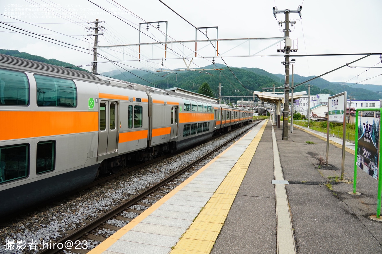 【JR東】E233系0番台トタT8編成長野総合車両センター出場回送の拡大写真