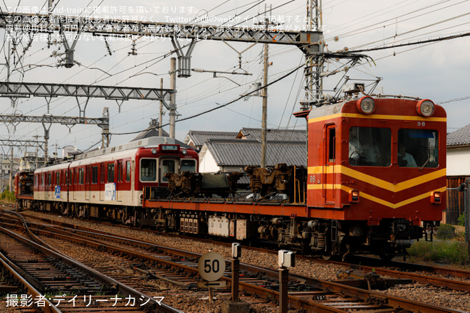 橿原神宮前～畝傍御陵前間で撮影された【近鉄】6200系U01 五位堂入場回送