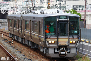 【JR西】 223系5500番台フチF10編成吹田総合車両所本所構内試運転
