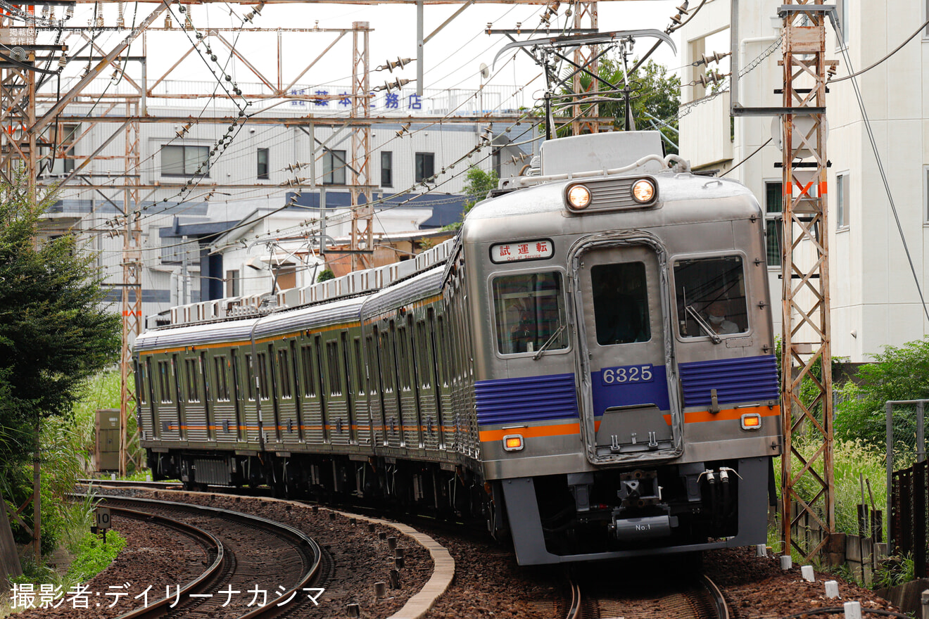 【南海】6300系6325F千代田工場出場試運転の拡大写真