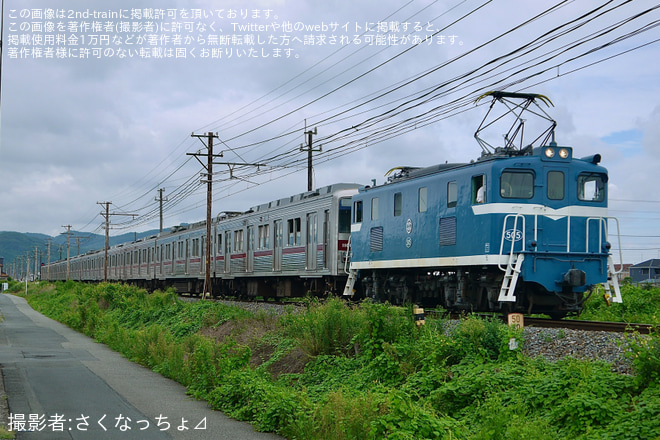 【東武】10000系 11003F南栗橋工場入場回送を不明で撮影した写真