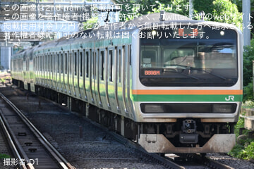 【JR東】E231系コツK-15編成東京総合車両センター入場回送