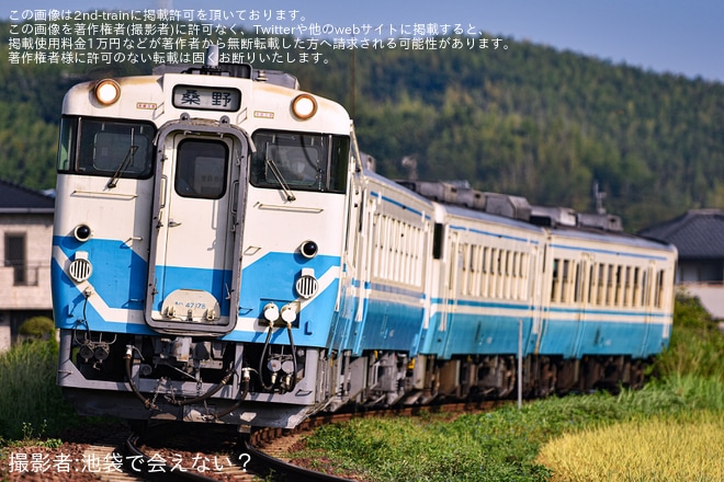 【JR四】阿波おどりの開催に合わせた増結運転(2025)を不明で撮影した写真