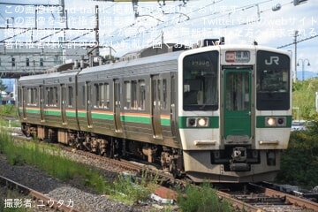 【JR東】719系を使用した臨時快速列車が福島〜米沢間で運転