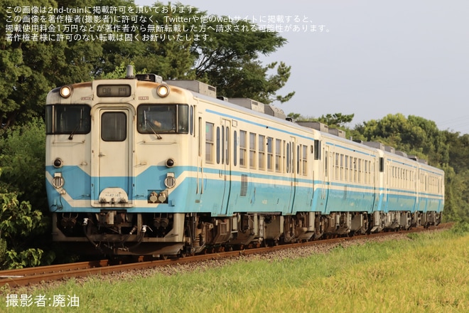 【JR四】阿波おどりの開催に合わせた増結運転(2025)を不明で撮影した写真