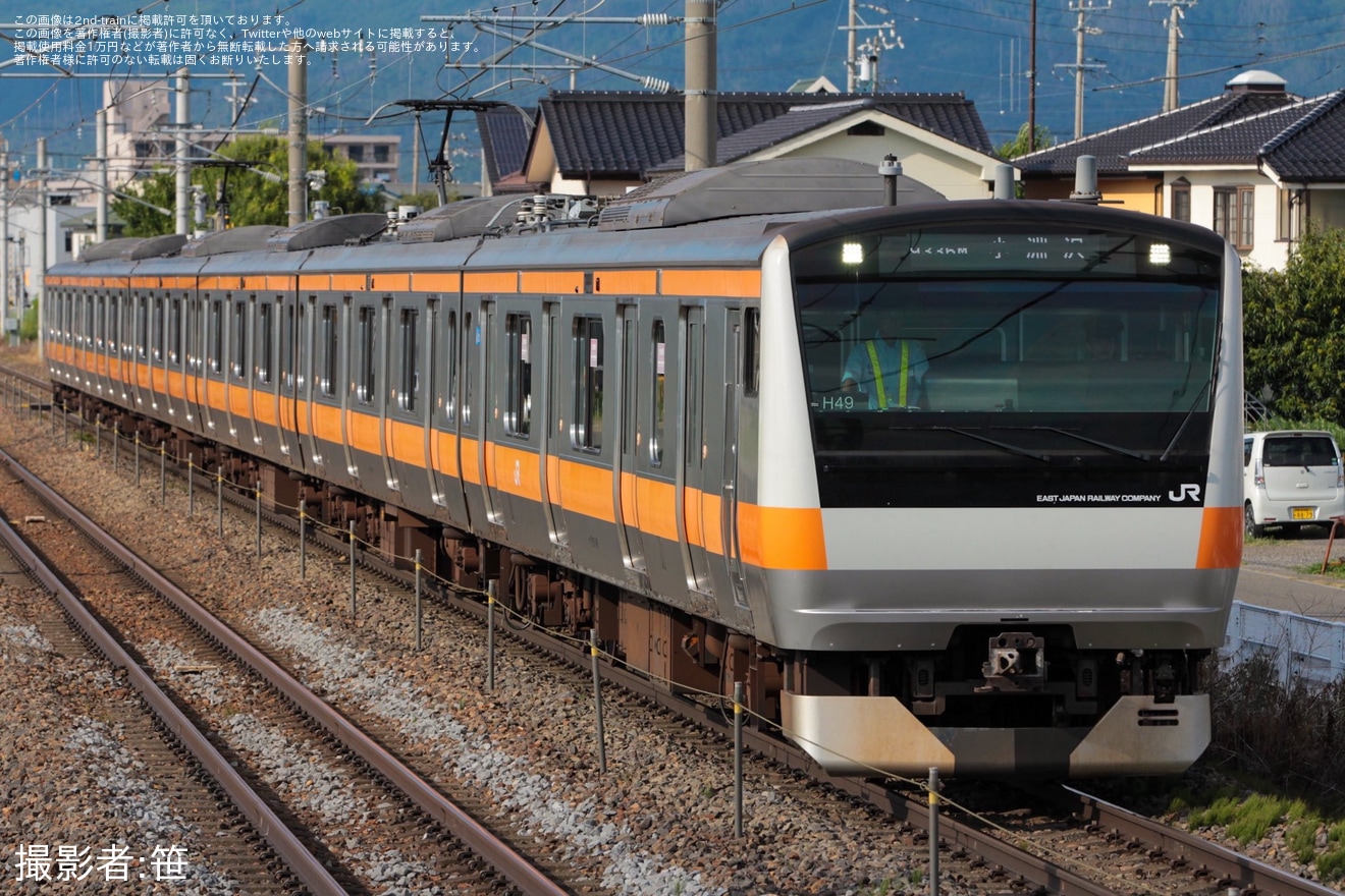 【JR東】「諏訪湖祭湖上花火大会」に伴い臨時列車運転(2025)の拡大写真