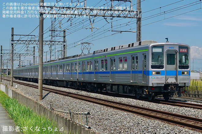 【東武】10030型11651F 南栗橋出場試運転